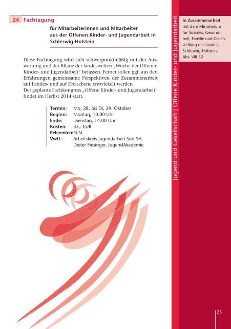 Das Jahresprogramm 2013 zum Download - Verein für Jugend