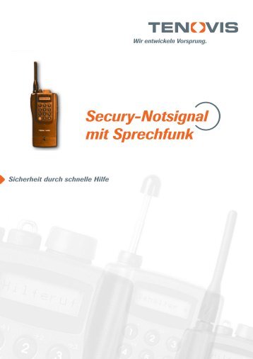 Secury-Notsignal mit Sprechfunk - LIPINSKI TELEKOM GmbH