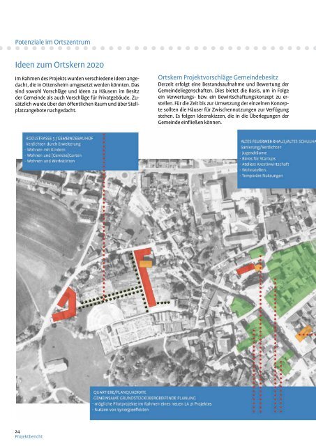 Projektbericht - Marktgemeinde Ottensheim - Land Oberösterreich