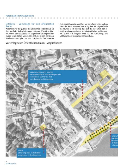 Projektbericht - Marktgemeinde Ottensheim - Land Oberösterreich