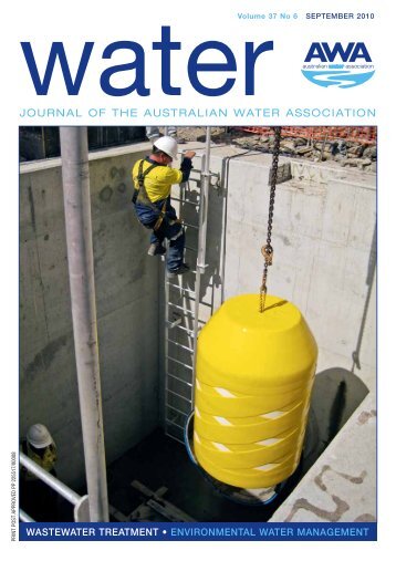 JOURNAL OF THE AUSTRALIAN WATER ASSOCIATION