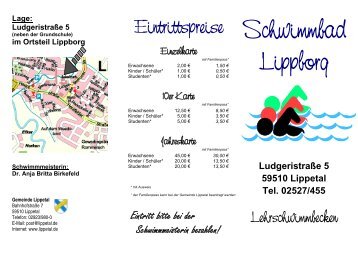 1. Flyer_Lehrschwimmbecken.pdf - Gemeinde Lippetal