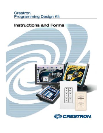 Programming Design Kit Introduction - Crestron