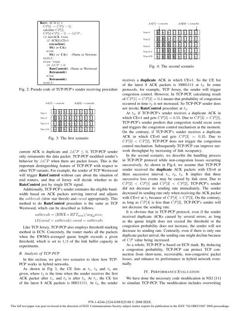 TCP-PCP: A Transport Control Protocol Based on the Prediction of ...