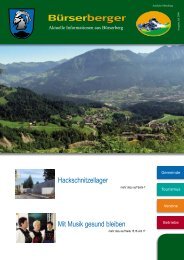 klicken um PDF zu öffnen - Gemeinde Bürserberg