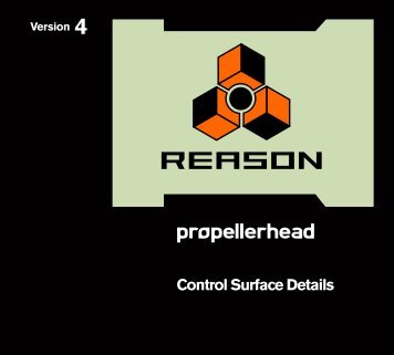 Control Surface Details Reason 4.fm - Propellerhead