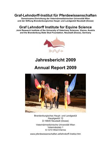 Graf-Lehndorff-Institut für Pferdewissenschaften
