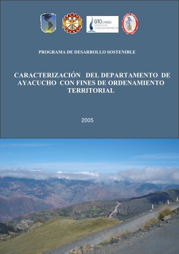 caracterizaciìn del departamento de ayacucho con fines - Gobierno ...