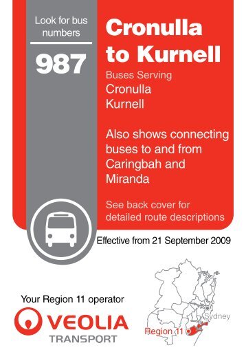 Cronulla to Kurnell - Veolia Transport NSW