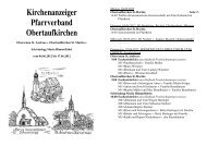 Kirchenanzeiger Obertaufkirchen St.Martin - Pfarrverband ...
