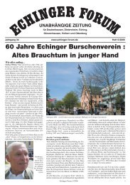 05 - Echinger Forum