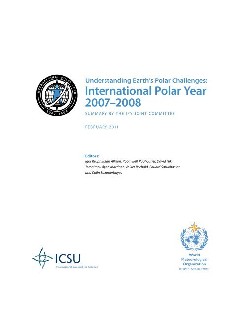 International Polar Year 2007–2008 - WMO