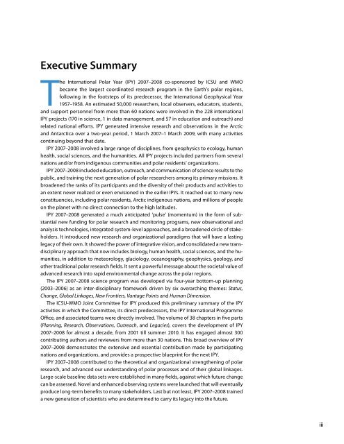 International Polar Year 2007–2008 - WMO