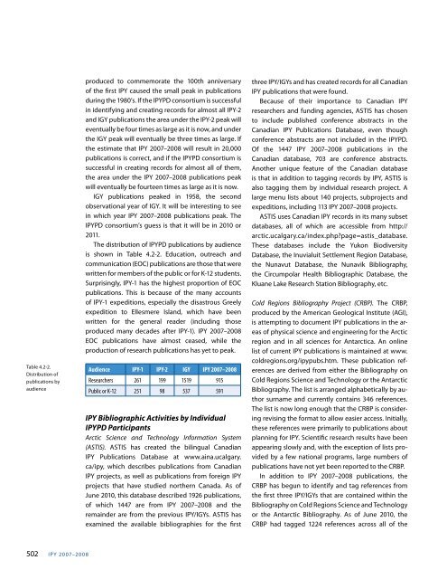 International Polar Year 2007–2008 - WMO