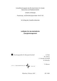 Leitfaden für das betriebliche Energiemanagement