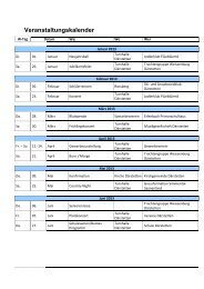 Veranstaltungskalender - Gemeinde Därstetten