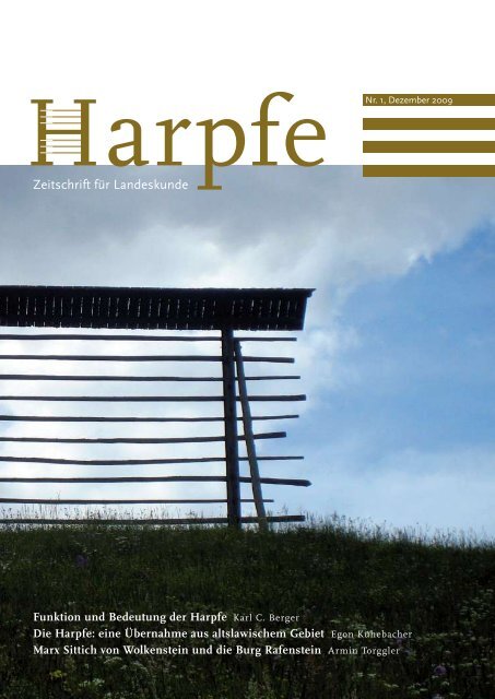 Karl von Lutterotti und die Harpfe