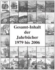 Gesamtinhalt der Heimatjahrbücher - Landkreis Rhön-Grabfeld