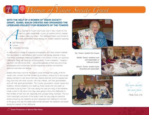 Annual Report FYE 7-31-11.pdf - Jewish Foundation of Greater New ...