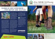 NRW-Magazin 01-2007 - NRW-Stiftung