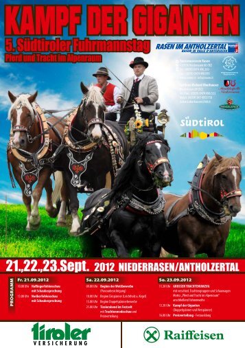 Fuhrmannstag 2012 A5 c.pdf - Pferdezucht-Austria