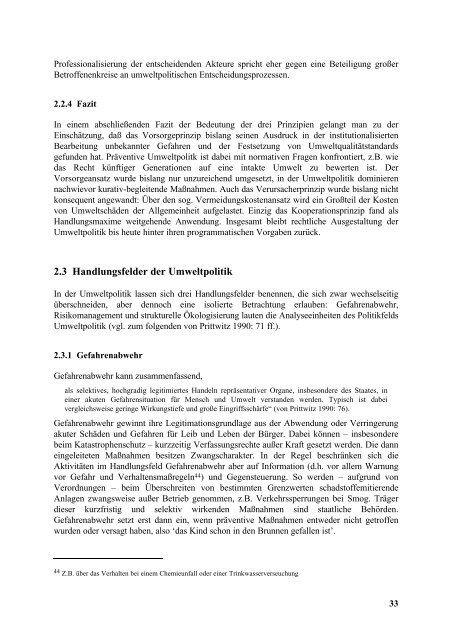 Projekt Ökosteuer - Lehrstuhl Sozialwissenschaftliche Umweltfragen