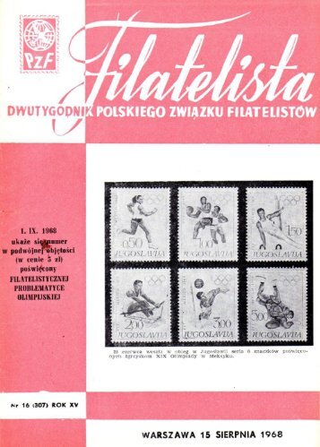 Filatelista 1968.16 - Polski Związek Filatelistów