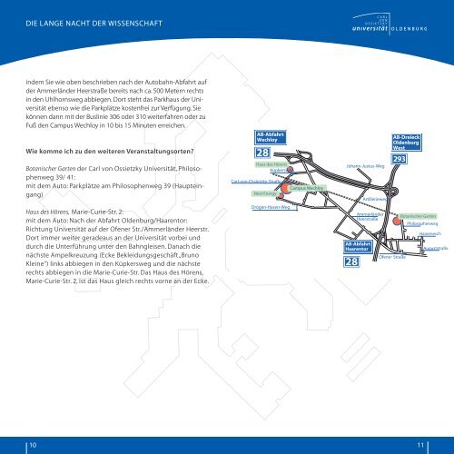 Forschungszentrum Neurosensorik - Carl von Ossietzky Universität ...