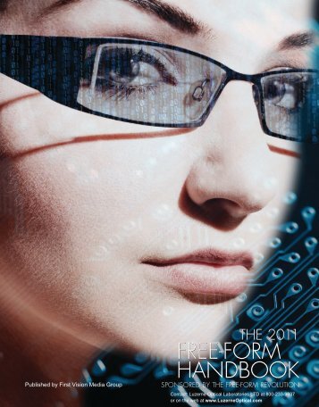 2011 Free Form Lens Handbook - Luzerne Optical Labs