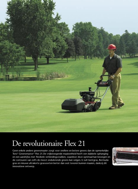 Toro brochure greenmaaier - Megens Oirschot bv