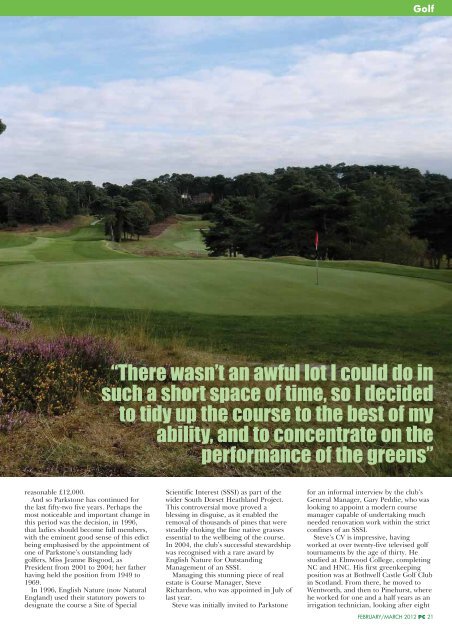 these Open Championship Clubs choose to relief grind - Pitchcare