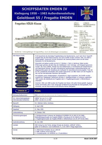 F221 Fregatte Emden