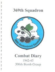 369th BS Combat Diary - 306th Bomb Group