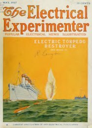 The Electrical experimenter