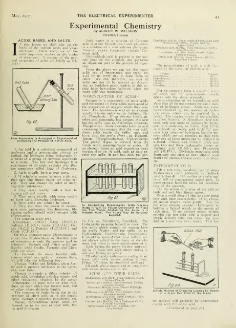 The Electrical experimenter