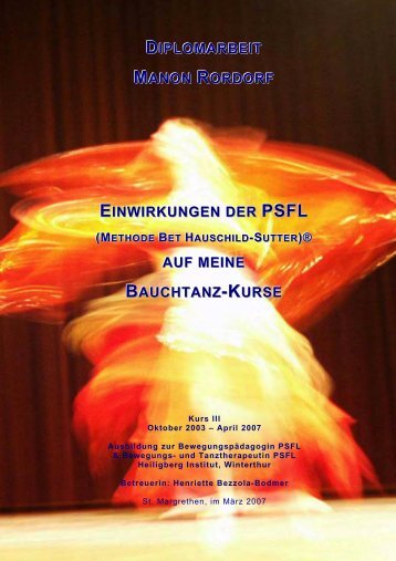 DIPLOMARBEIT MANON RORDORF ... - Heiligberg Institut