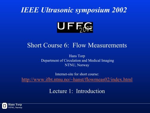 Presentation ( pdf ) - NTNU