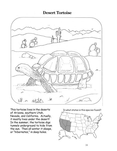 Endangered Species Coloring Book - US Environmental Protection ...