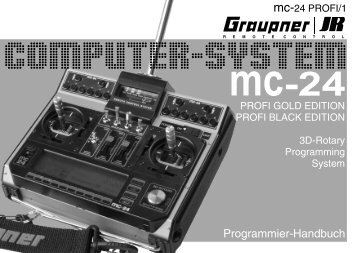 Handbuch mc-24 PROFI/1 - Graupner