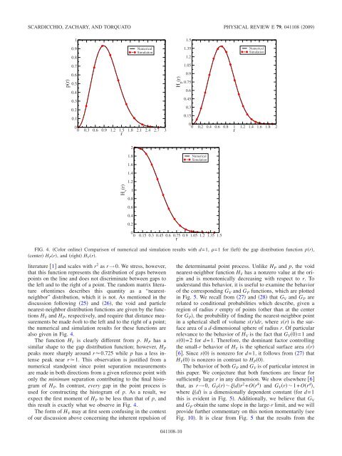 Statistical properties of determinantal point processes in high ...
