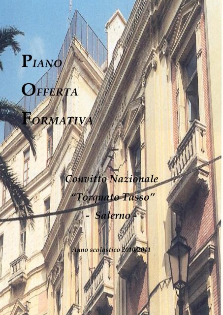 PIANO OFFERTA FORMATIVA Convitto Nazionale “Torquato Tasso ...