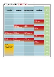 Rolling Stone Weekender Zeitplan als PDF ... - Festivalhopper