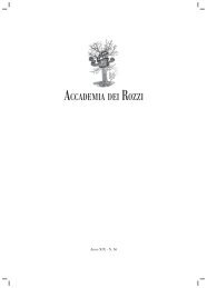 Rivista Accademica n° 36 - accademia dei rozzi