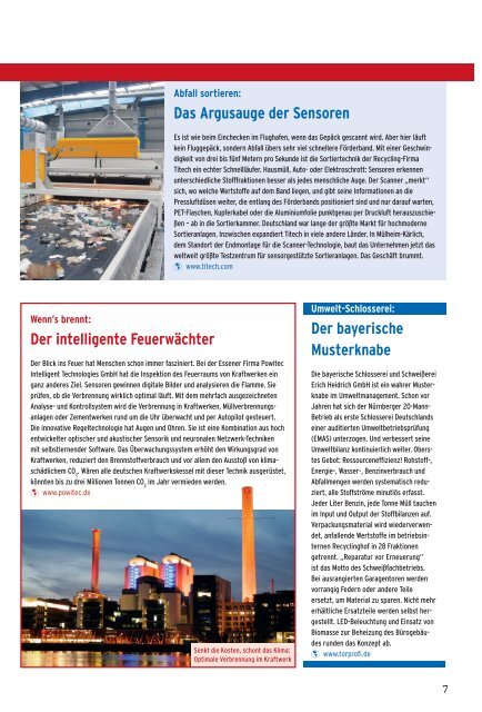 Magazin: Wachstumsmotor Umwelt und Energie - BMU