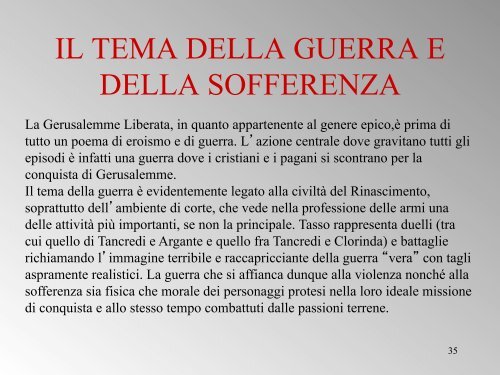 La vita e la personalità di Torquato Tasso si riassumono nella sua ...