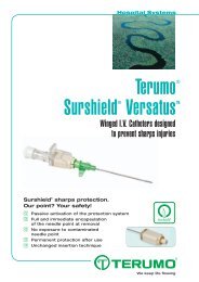 Download Surshield Versatus - Terumo Europe