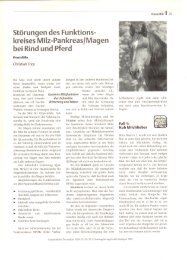 kreises Milz-Pankreas/Magen bei Rind und Pferd - Dr. Christian Torp