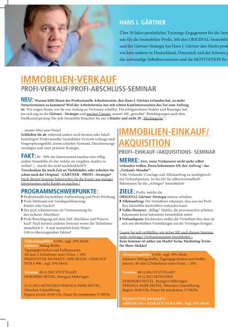 IMMOBILIENVERKAUF PROFI