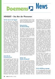 HENQUET – Das Bier der Pharaonen - Doemens