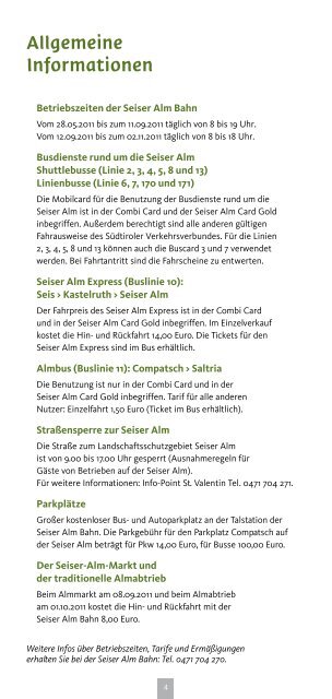 Seiser Alm Card Gold